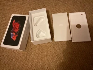 Official Genuine Apple iPhone 6S - Empty Box Only - Various Colours - Zdjęcie 1 z 1