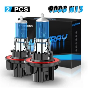 Halogen Headlight Bulbs Kit H13 9008 for Dodge Ram 1500 2006-2012 High&Low Beam - Picture 1 of 11