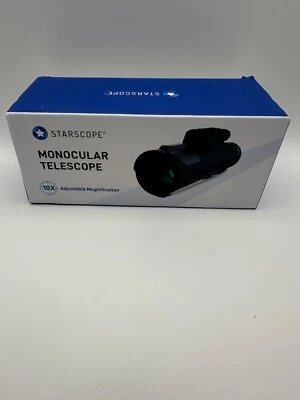 STARSCOPE MONOCULAR TELESCOPE 10x FIXED MAGNIFICATION SEALED BRAND NEW . - Image 1 of 3