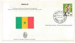 D327345 World Cup Soccer Spain 1982 FDC Senegal - Picture 1 of 1