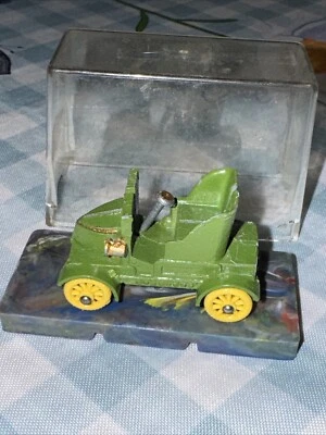 Charbens ,England Die Cast- 1907 VAUXHALL GREEN CAR, No. 5, Ca. 1954 - Image 1 of 4