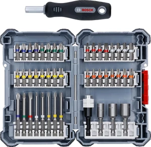 Bosch Professional 45-Piece Pick and Click Screwdriver Bit Set with Accessories - Bild 1 von 4