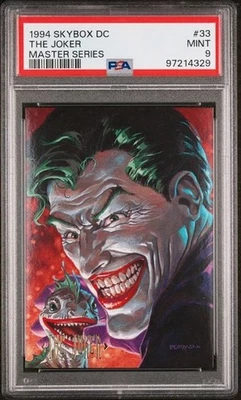 1994 SkyBox Master Series DC Comics #33 THE JOKER - PSA 9 Mint - Image 1 of 2