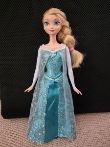 Singende Barbie Disney Prinzessin Elsa Frozen Mattel (3 Sprachen) - Bild 1 von 4
