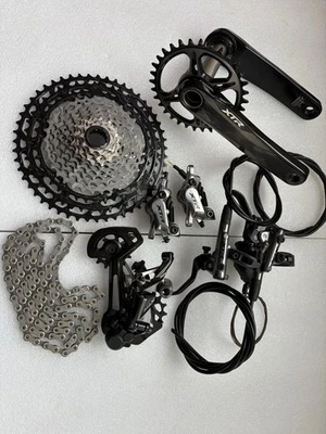 Takeoff! Shimano XTR M9100/M9120 1x12 MTB Mountain Bike Complete Groupset with. - Image 1 of 4