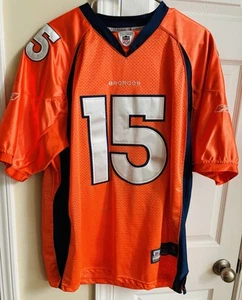 Denver Broncos Tim Tebow Orange #15 Reebok NFL Jersey Size 52- throwback🐐 - Picture 1 of 3
