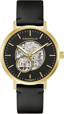 Caravelle by Bulova Leather Automatic Mens Watch - Image 1 of 3