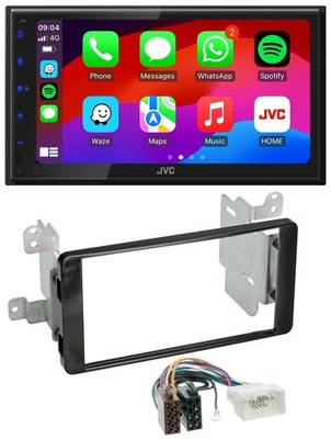 JVC Bluetooth 2DIN MP3 DAB USB Autoradio für Mitsubishi Outlander ab 2012 - Bild 1 von 4