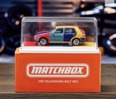 Volkswagen Golf Harlequin 1995 Matchbox Matchbox Coleccionistas Mattel Creations Foto 1 de 4