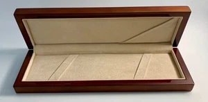 Wooden Jewelry Box for Pendant Necklace / Watch Gift (See pics for measurements) - Picture 1 of 9