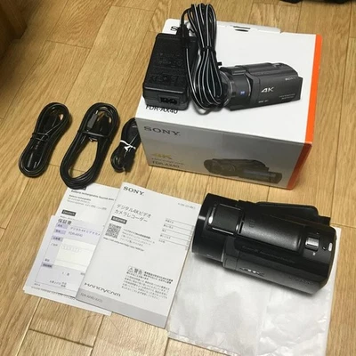SONY FDR-AX40 Black Handycam 4K video Camcorder 20x Zoom 64GB w/Box - Image 1 of 4