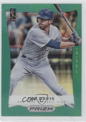 2012 Panini Prizm Retail Green Prizm Ike Davis #76 - Image 1 of 2