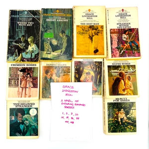 Vintage 1960s/70s Bantam Grace Livingstone Hill Romance Book Lot (10) MCM Christ - Picture 1 of 24