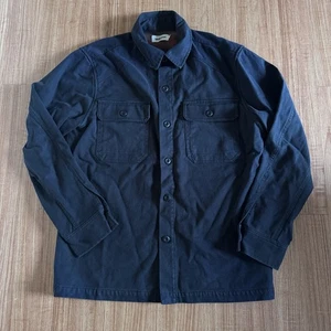 Camisa Taylor Stitch Forrada Tienda en Coal Boss Duck 42 Grande - Imagen 1 de 8