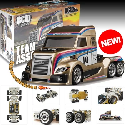 Team Associated RC10 American Custom 6x6 1/10 Electric Semi-Truck Kit 30143 - Image 1 of 4