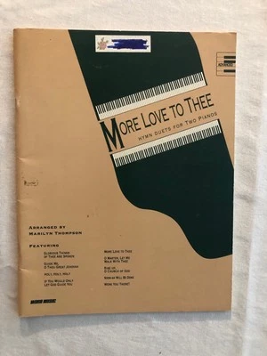 More Love To Thee Hymn Duets For Two Pianos Arranged by Marilyn Thompson - Image 1 of 4