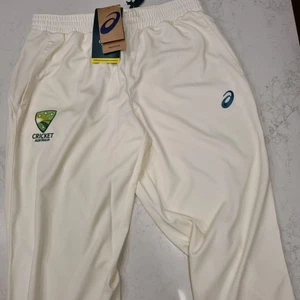 Cricket Australia Player Issued PI Cricket Test Match Tour Pants Large - Picture 1 of 6