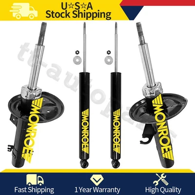 Monroe Rear Front Struts Shocks Absorber Fits 2004 2005 2006 2007 2008 BMW X3 - Image 1 of 4