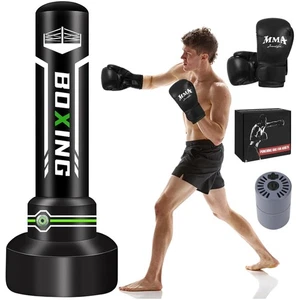 Boxsack Erwachsene 180cm, Upgraded selbst aufblasen schweren Boxsack mit Boxh... - Bild 1 von 9