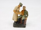 Elastolin medico e ferito soldatini pasta 1930s Germany toy soldier Lineol 