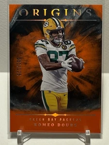 2024 Panini Origins Romeo Doubs /125 Orange Parallel #82 GB Packers  - Bild 1 von 6