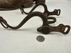 BROCA DE BRIDA DE CABALLO MILITAR CABALLERÍA GUERRA CIVIL ANTIGUA AUTÉNTICA DE EE. UU. - Imagen 1 de 12