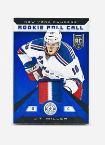2013-14 Totally Certified Rookie Roll Call Blue Prime /50 JT Miller #RR-JTM RC - Picture 1 of 2