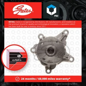 Water Pump fits KIA CARENS Mk3 1.6 10 to 13 G4FC Coolant Gates 251002B700 New - Picture 1 of 4
