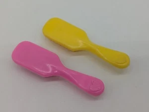 Playskool Vintage 1980s Snugglebums Replacement Brushes Yellow & Pink Toy *As Is - Picture 1 of 8