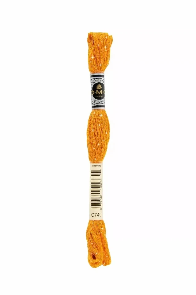 DMC MOULINE ETOILE LUREX SHIMMER THREAD 8 METRES 35 COLOURS new - Image 1 of 4