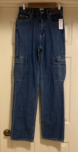 Pacsun Exclusive Coca-Cola '90s Boyfriend Cargo Jeans Sz 26 - Picture 1 of 17
