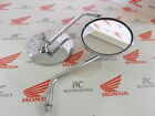 Honda CB 550 Quatre 1x Rétroviseur pour Guidon Chrome Neuf Miroir M10