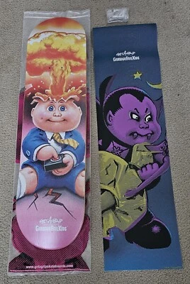 Garbage Pail Kids Get a Grip Skateboard Heritage Deck 2 ADAM BOMB 162/300 Foto 1 de 2