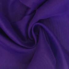 Par Yard Violet Indien Voile Tissu Coton Uni Solide Fabrication de Robes Couture