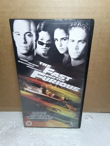 The Fast and the Furious Special Edition, *NEW* (VHS, 2002, PAL ) English Spoken - Picture 1 of 7