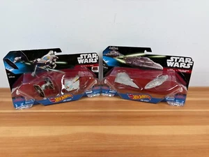 Hot Wheels Star Wars TIE Fighter & Ghost & Star Destroyer & Mon Calamari Cruiser - Picture 1 of 24