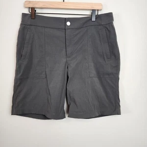 Athleta Trekkie shorts sz 12 women 9" inseam pockets - Picture 1 of 11