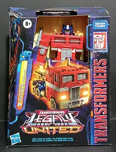 TRANSFORMERS 2024 LEGACY UNITED G1 UNIVERSE DELUXE OPTIMUS PRIME TOY VER. SEALED - Picture 1 of 13