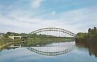 *Massachusettes Postcard-&quot;Tyngsboro Bridge&quot; ...Over Merrimack River- (U1-MA180)