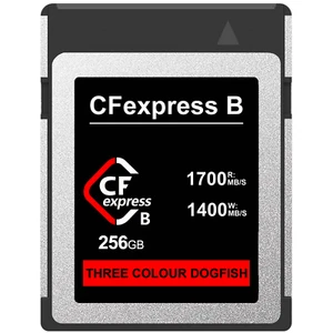 Dogfish 256GB CFexpress Type B Memory Card for Camcorders High-Speed to 1700MB/s - Picture 1 of 9