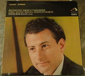 Album By David Bar-Illan, "Beethoven: "Eroica" Variations" on Rca Victor, 4S, 4S - Picture 1 of 3
