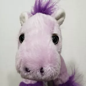 "Animal Adventure Plush viola Pegasus cavallo pony ali bambola giocattolo imbottita 12" - Foto 1 di 12