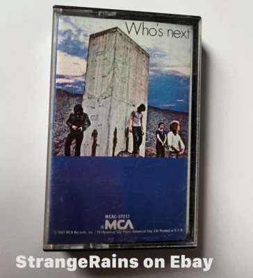 The Who - WHO'S NEXT - Cassette Tape - PLAY TESTED - Image 1 of 4