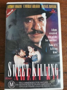 Sweet KILLING Big Box VHS Thriller Anthony Higgins Michael Ironside. Free Post - Picture 1 of 3