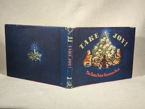 VG 1966 HC DJ TRUE First Edition 1st Print Tasha Tudor Take Joy Book Christmas - Picture 1 of 9