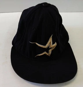 Vintage Houston Astros New Era Diamond Collection Fitted Hat Black Gold 6.5 USA - Bild 1 von 9
