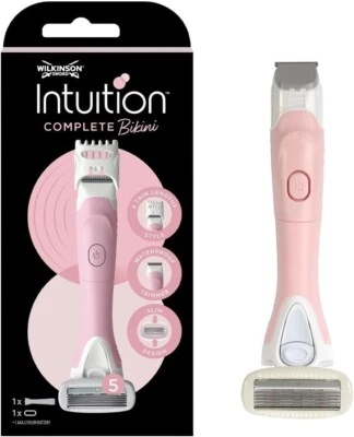 WILKINSON SWORD GMBH WILKINSON SWORD Intuition Complete Bikini for Women | Trimmer and Razor |