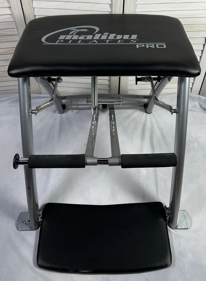 Malibu Pilates Pro Fitness Chair Yoga Excercise Stepper Foldable, needs Spring - Image 1 of 4