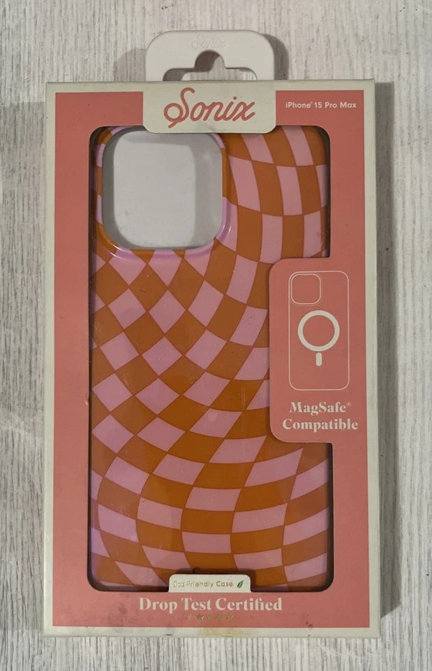 Sonix iPhone 15 Pro Max Case with MagSafe - Checkmate Pink - Image 1 of 1