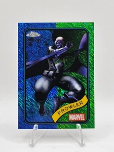 Topps Marvel Chrome Prowler 2025 azul verde brillo/199 - Imagen 1 de 2